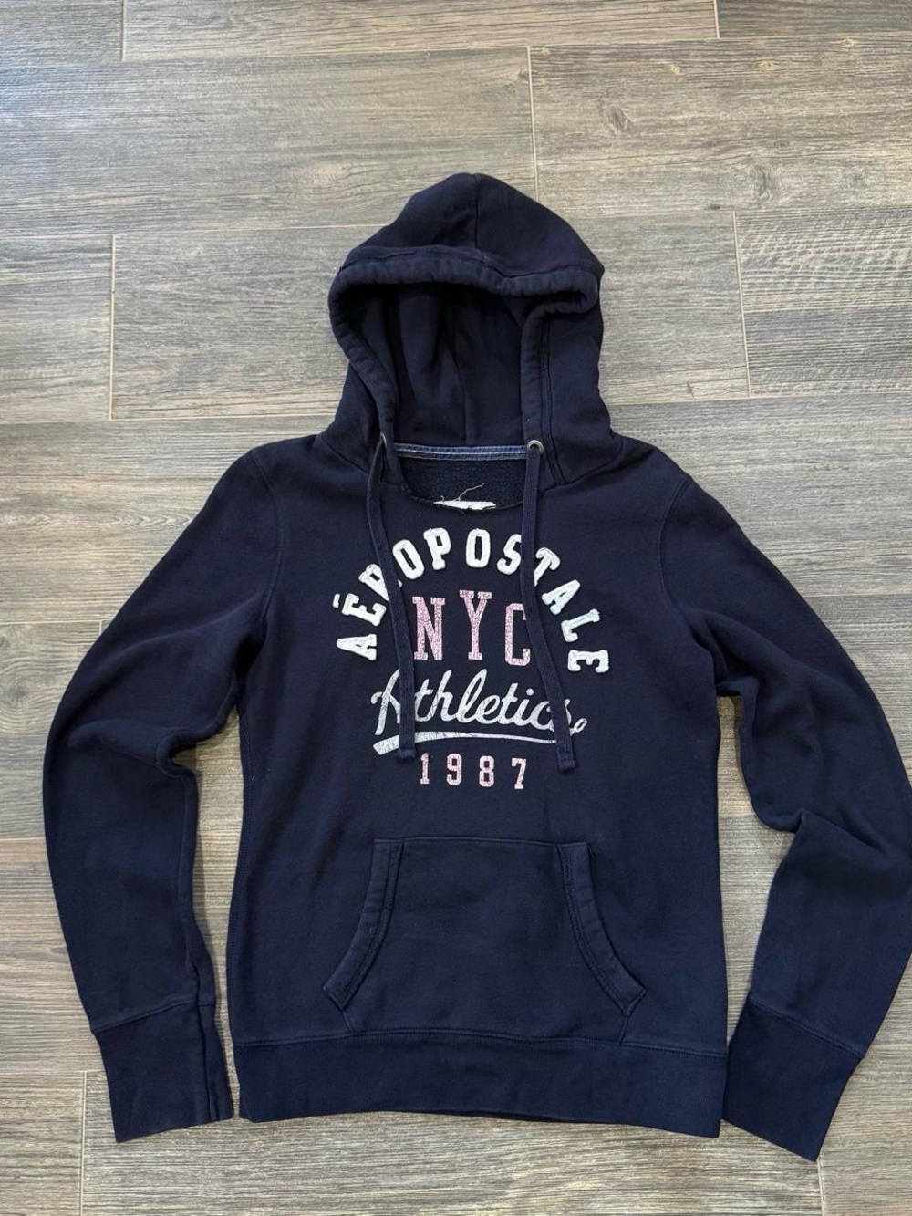 Y2K Aeropostale Navy NYC Athletics Hoodie